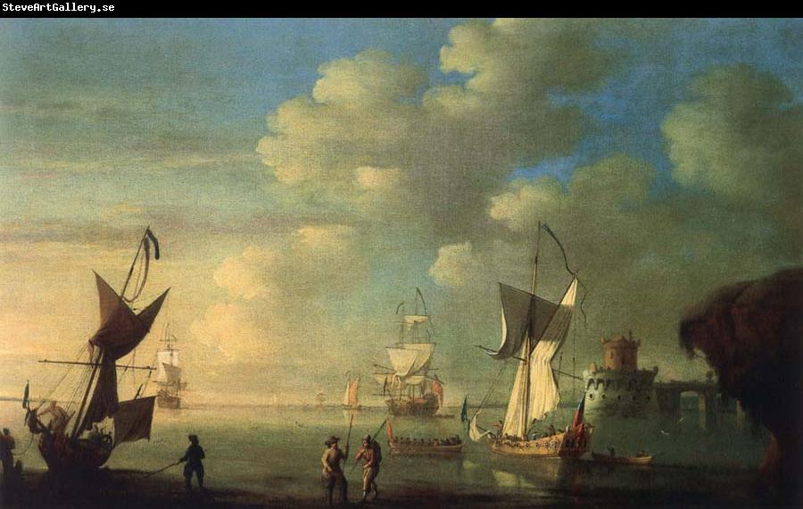 Monamy, Peter A royal yacht and other shipping off the coast